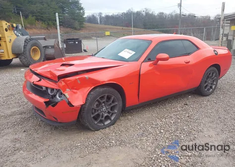 2018 Dodge Challenger Gt Awd z USA, uszkodzony, nr VIN 2C3CDZGG9JH257135